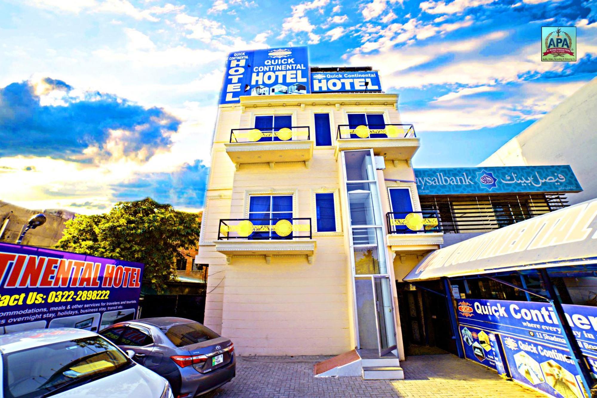 Quick Continental Hotel - Jail Road Lahore Exterior photo